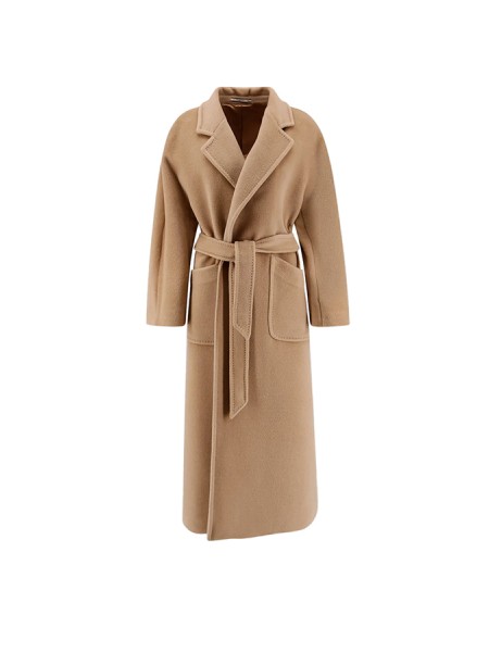 Cappotto Tagliatore Lungo Cammello